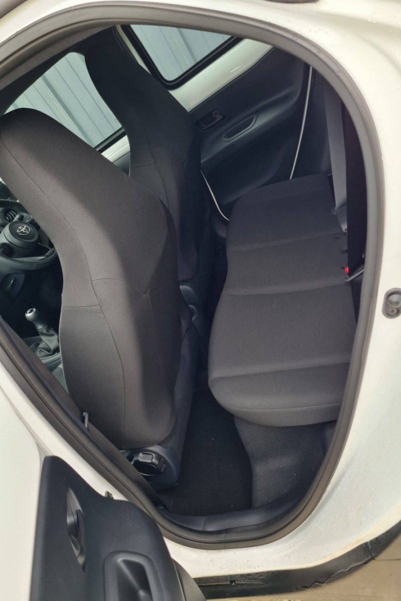 Back seats  of Toyota Aygo X